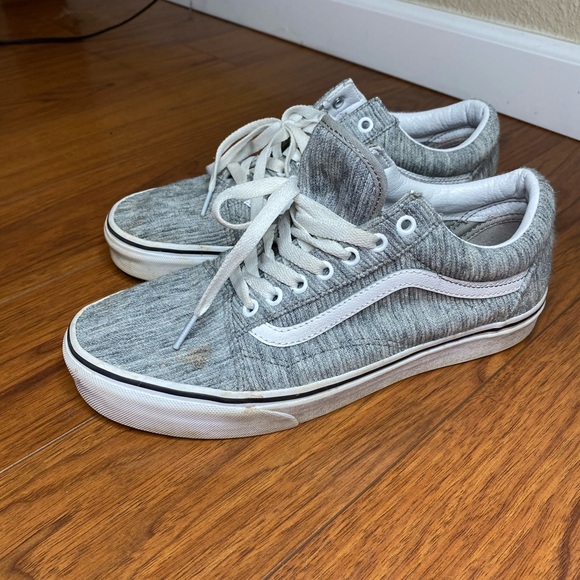 grey corduroy vans